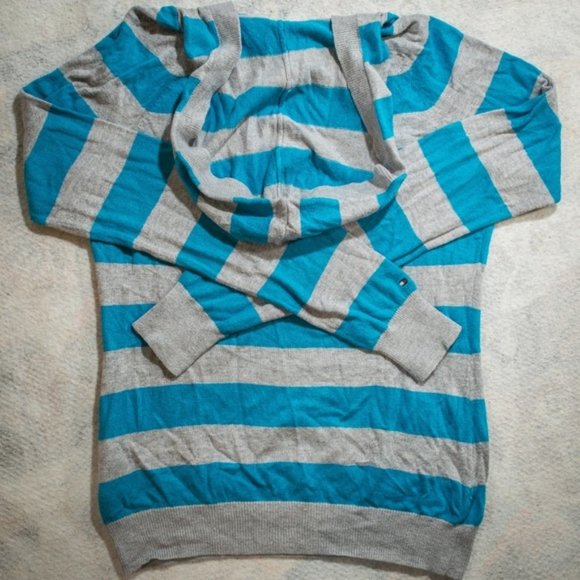 Tommy Hilfiger ANGORA RABBIT HAIR Hoodie Sweater - Picture 3 of 8